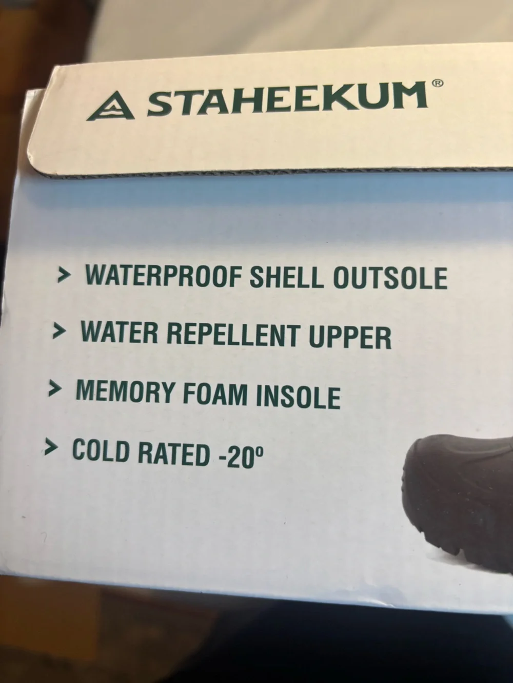Staheekum Yukon Men's Brown Winter Boots Size 11 New in Box